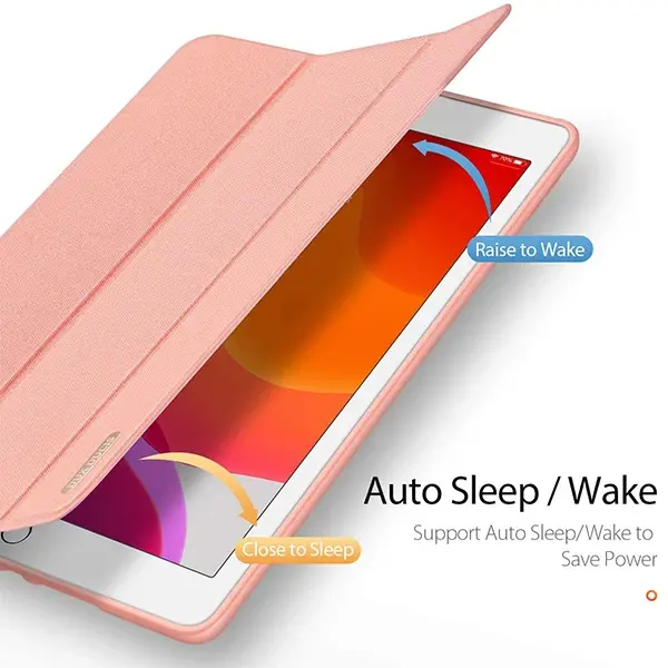 Dux Ducis iPad 7-8-9 10.2 (201920202021) Kılıf Kalem Yerli Soft Tpu Mıknatıslı Domo Kılıf-(5775)