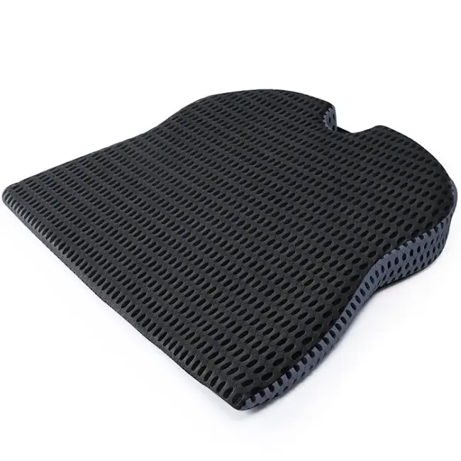 ALLY 4 Boyutlu Hafızalı Ortopedik Nefes Alabilir Çıkarılabilir Ergonomik Ev ve Araç için Oturma Minderi-(5775)