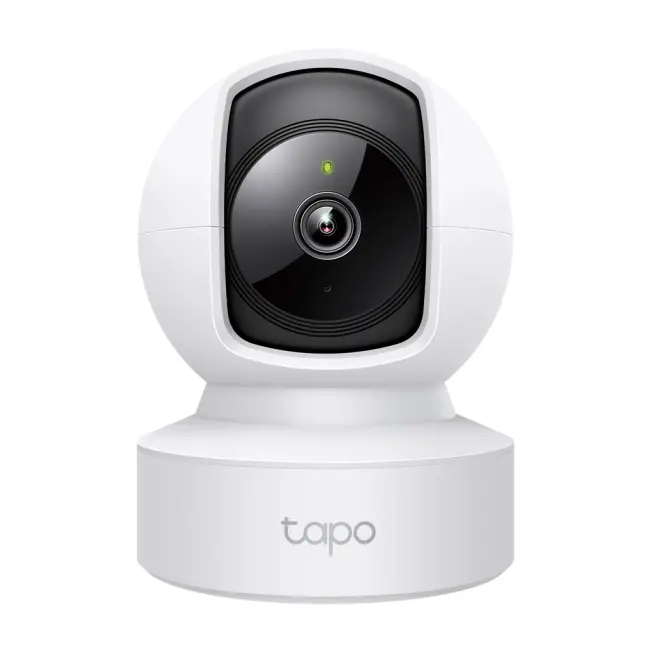 TP-LINK Tapo C202 Bebek/Ev Güvenlik Kamerası WiFi-Ehernet 1080P 12Mt Gece Görüşü PAN/TILT iki Yönlü Ses(1923)