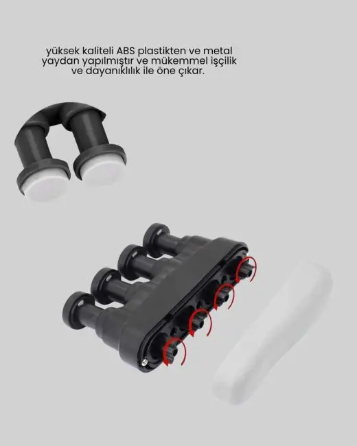 Ayarlanabilir Parmak Güçlendirme Aleti Dayanıklı Yapı