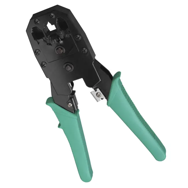 S-LINK SL-315 RJ45/RJ12/RJ11 Üçlü Pense Kablo Ucu Konnektör Sıkma Pensesi(1923)