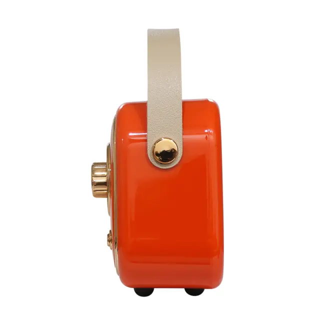 MIKADO MD-24BT Echoes Turuncu 3W Taşınabilir USB/TF Kart/Bluetooth 800mAh Klasik Retro Müzik Kutusu(1923)