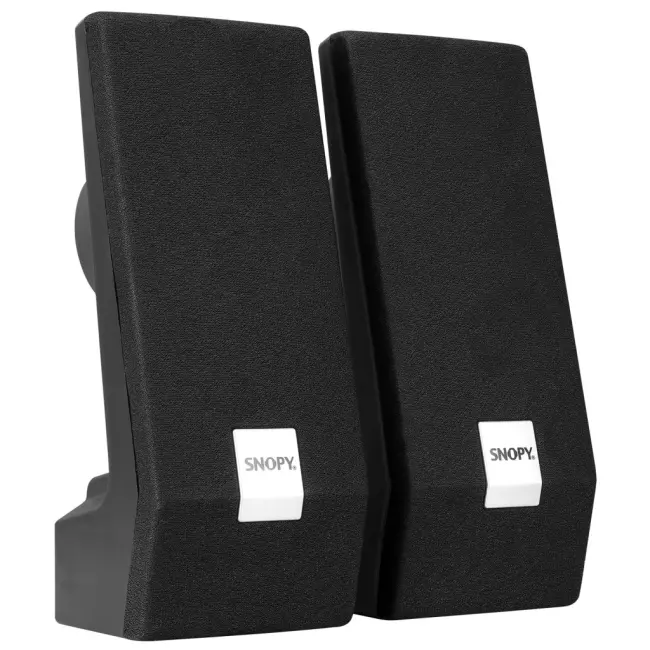 SNOPY SN-611 6W 1+1 Masaüstü Speaker AC 220V (Siyah)(1923)
