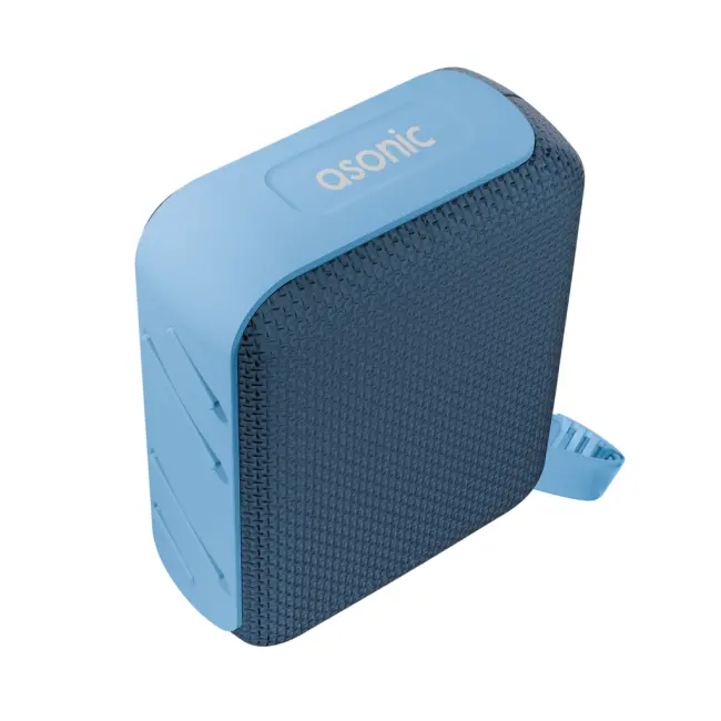 ASONIC AS-03 MAVİ 5W BT/USB/TF/TWS 1200mAh Batarya Bluetooth V5.3 Kablosuz Taşınabilir Speaker(1923)