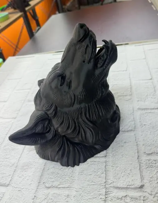 Siyah Ayı Figürü Duvar Dekoru Asılabilir Hediyelik Heykel 25x19 cm (Kopya)