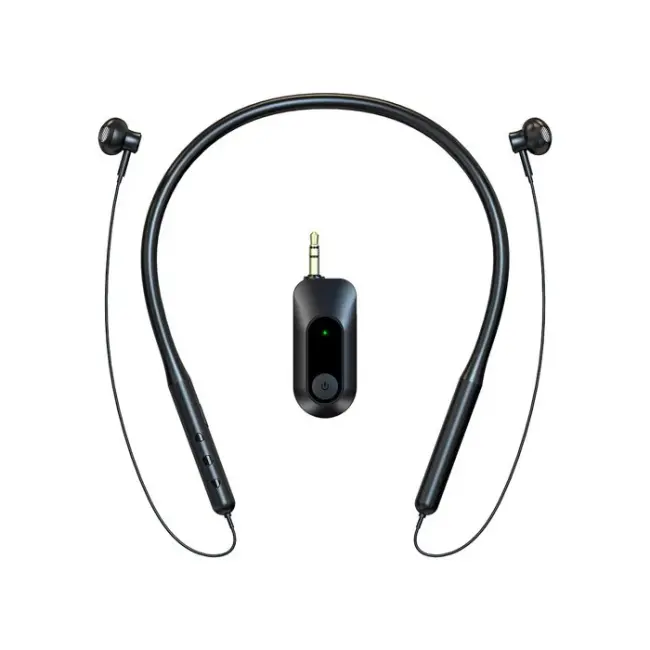 ALLY Boyun Askılıklı Kablosuz 2.4G Canlı Yayın Kulaklığı Bluetooth Kulakiçi Kulaklık-(5775)