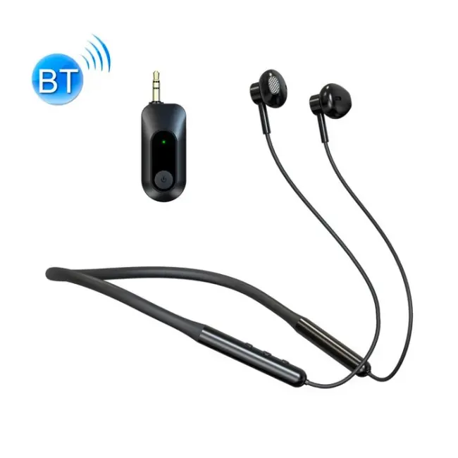 ALLY Boyun Askılıklı Kablosuz 2.4G Canlı Yayın Kulaklığı Bluetooth Kulakiçi Kulaklık-(5775)