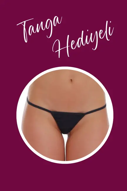 Sırt İpli Transparan Kırmızı Fantazi Gecelik TM1293