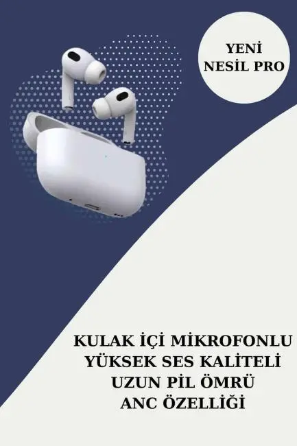 3 Kordonlu Pembe Amoled Ekran Akıllı Saat ve Yeni Nesil Pro Kablosuz Bluetooth Kulaklık ANC/ENC