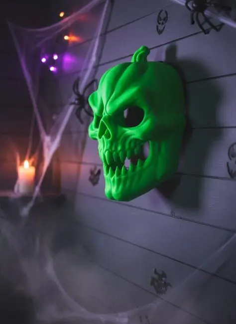 Yeşil Maske Dekor Ev ve Parti Süsleme Ürünü