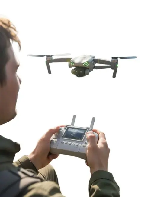 360° Takla ve Çift Kamera Özellikli Hobi Drone