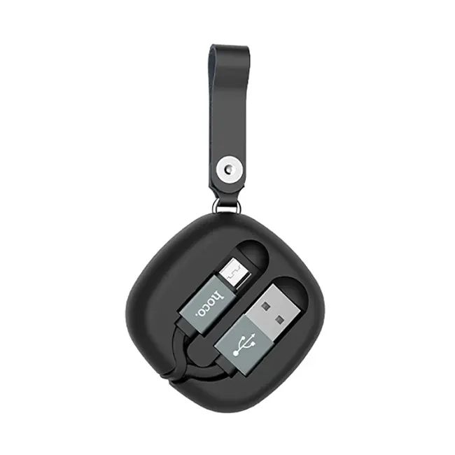 Hoco U33 Taşıma Çantalı  Mikro Usb Kablo-(5775)
