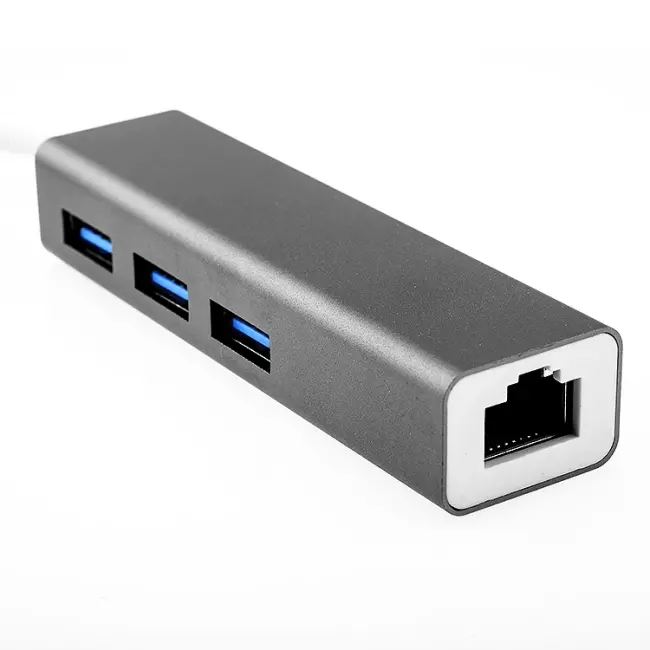 Gigabit Usb 3 Port Usb 3.0 Çoklayıcı Ve Eternet Adeptörü-(5775)