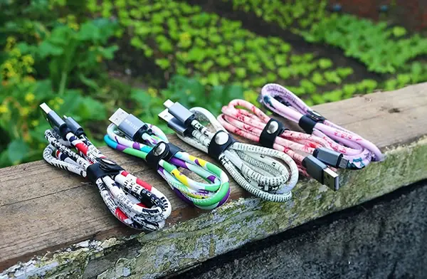 Rxix Örgülü Halat  Sağlam Hızlı Şarj Mikro Usb Şarj Kablosu-(5775)