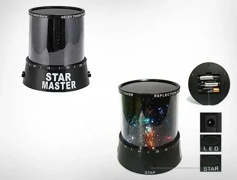 Projeksiyon Gece Lambası - Tavana Işık Yansıtan Led Işık