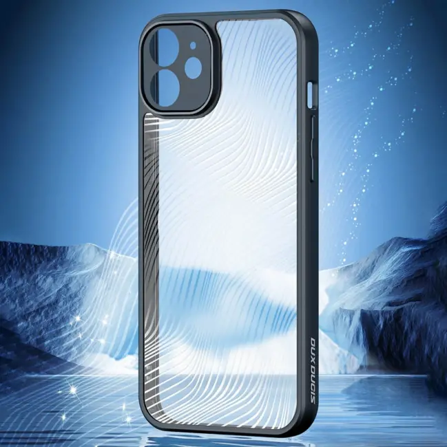 Dux Ducis iPhone 12 Aimo Series Premium Buzlu Sert PC-TPU Kılıf-(5775)