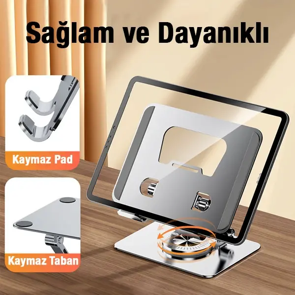 ALLY J18 360 Dönebilen Ayarlanabilir Tablet Standı-(5775)
