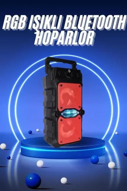 Ses Bombası Kablosuz Bluetooth Hoparlör Çift Çıkışlı Yüksek Ses Kaliteli Hoparlör