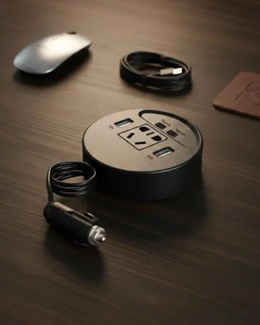 Çok Amaçlı Araç Power Charger Yüksek Verimli Güç Dönüştürücü