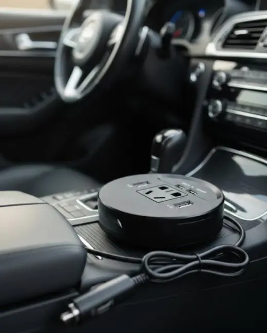 Araç İçi Power Inverter Çoklu USB Girişli Hızlı ve Güvenli Şarj