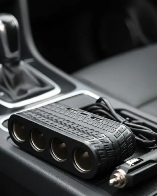 Araç Çakmak Çoklayıcı USB ve Type C Destekli Güçlü ve Güvenli Kullanım