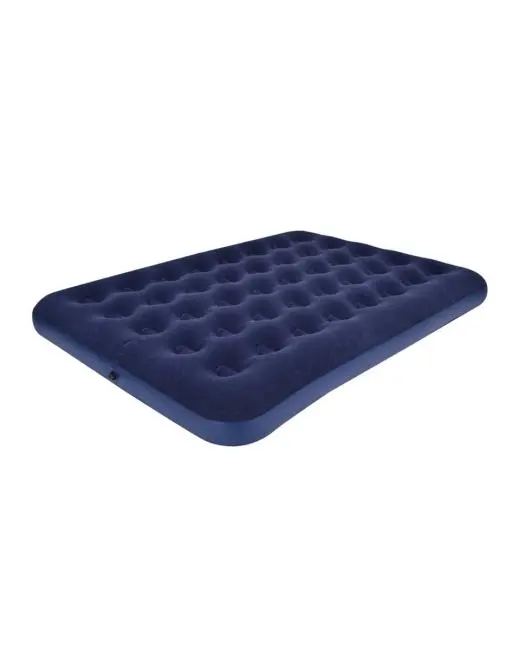 Dış Mekan Şişme Yatak Çift Kişilik Flokeli Yüzey Konforlu Kullanım