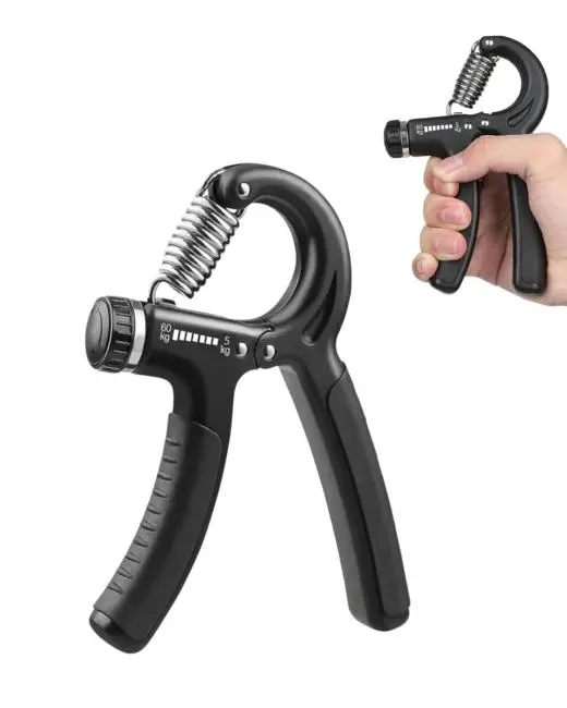 Ayarlanabilir El Yayı 5–60 Kg Sayaçlı Taşınabilir Güç Egzersiz Aleti