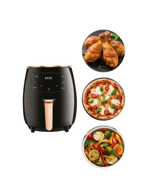 Çok Amaçlı Air Fryer Kızartma Fırınlama ve Isıtma Özellikli