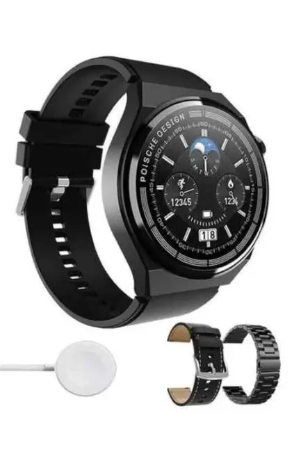 En Çok Tercih Edilen Akıllı Saat Amoled Ekran Nabız Sensörü GPS Uyumlu Adımsayar