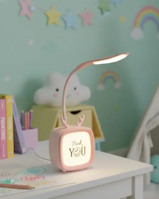 Kablosuz LED Masa ve Gece Lambası Dekoratif Şarjlı Tasarım