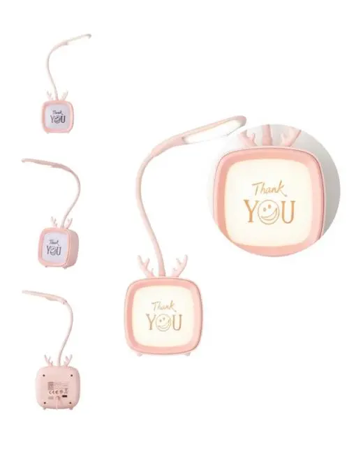 Şarj Edilebilir LED Masa Lambası Kablosuz Taşınabilir Gece Lambası