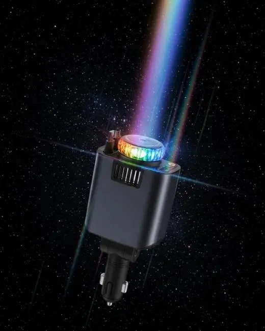 Araç İçin Hızlı Şarj Destekli Nemlendirici ve Koku Difüzörü