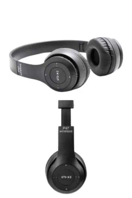 Wireless 5.0 Bluetooth Kablosuz Kulaklık ANC Özellikli Kulak Üstü Ayarlanabilir