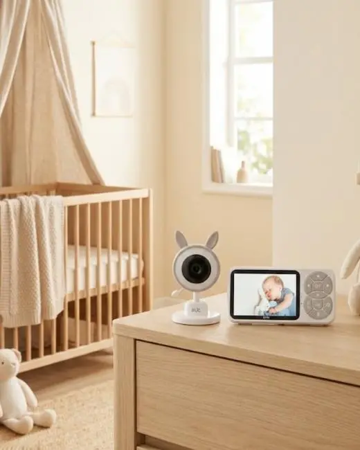 Bebek Kamerası Karşılıklı Konuşma RGB Işık Gece Görüşü ve Sıcaklık Alarmı