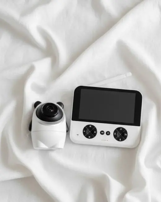 Geniş Ekranlı Bebek Monitörü Ağlama Algılama Özellikli