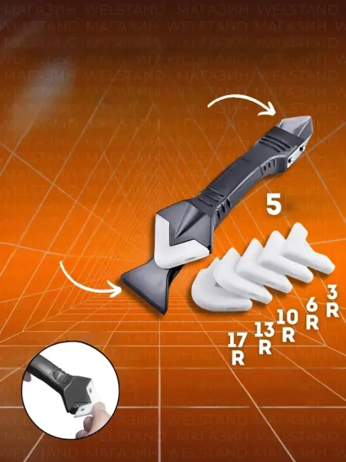 Silikon Mastik Tutkal Sökme Ve Uygulama Kiti