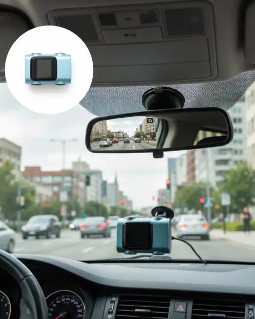 Araç Ön Cam Kamerası Sürüş Güvenliği İçin Video Kayıt