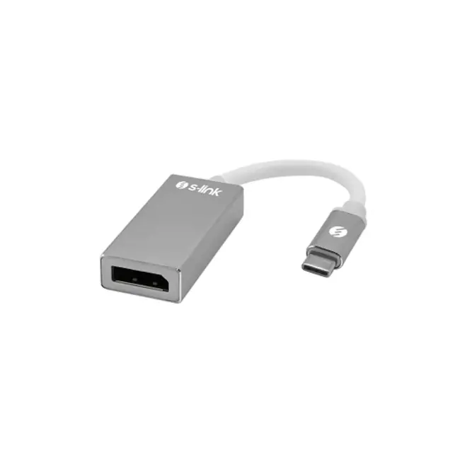 S-LINK SL-USB-C74 Type-C to DISPLAY PORT (DP) Metal Çevirici(1923)