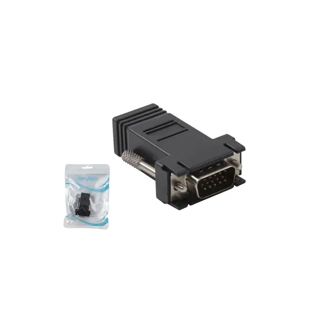 S-LINK SL-15RJ45 VGA 15M To RJ45 Çevirici Adaptör(1923)