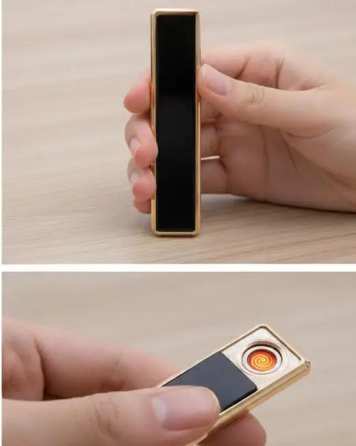 Elektronik Çakmak – Lüks Tasarım Rüzgarda Sönmez