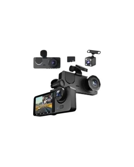 170° Geniş Açı Ön-Arka-İç Kamera Seti – Tam Kapsamlı Araç Güvenliği