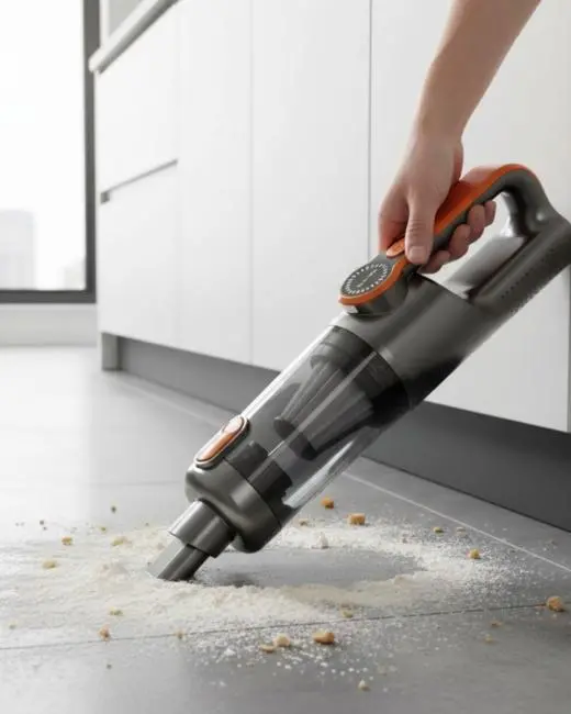 Type C Şarjlı Kablosuz El Süpürgesi Hafif ve Taşınabilir