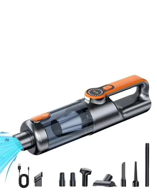 Type C Şarjlı Kablosuz El Süpürgesi Hafif ve Taşınabilir