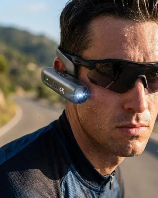 Kulak Yanı Takılabilir 4K Aksiyon Kamera 30FPS Video WiFi Uygulama Kontrol