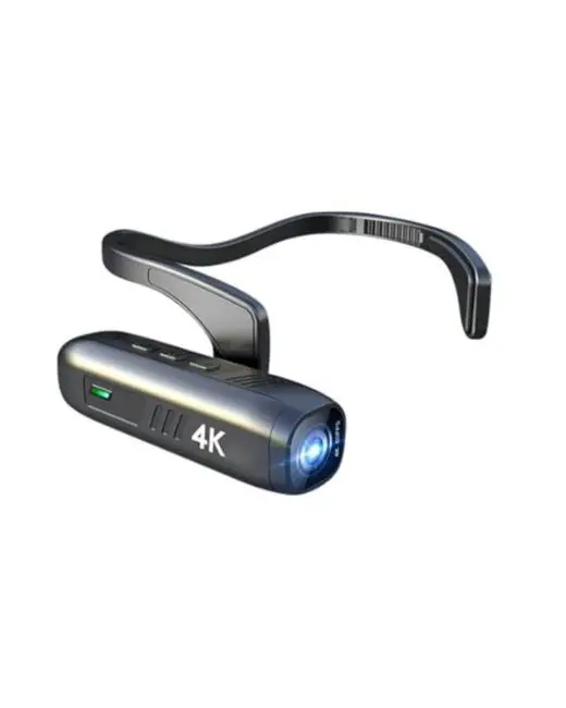 4K Giyilebilir Mini Kamera EIS Stabilizasyon 120° Geniş Açı WiFi Kontrol