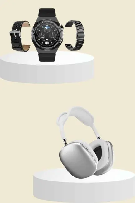 Yeni Nesil Sesli Görüşme Akıllı Saat ve Powerbank Çoklu Şarj Girişli Bluetooth Kulaklık Nabız Ölçer