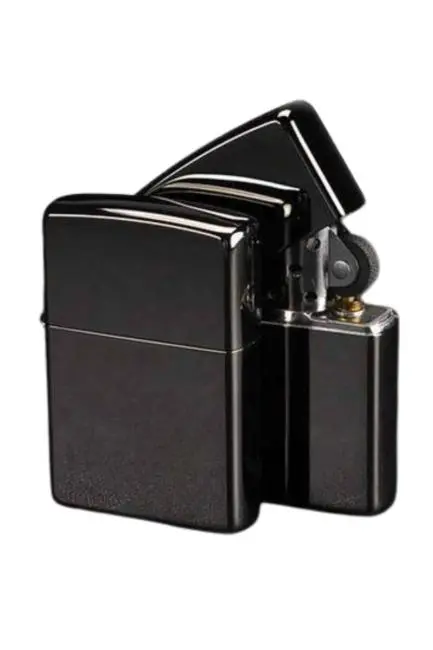 Erkeklere Özel Hediyelik Eşya  Metalik Benzinli Çakmak Doldurulabilir