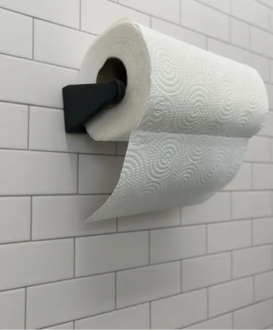 Duvara Monte Peçete Tutucu Mutfak Kullanışlı Kağıt Havlu Askısı