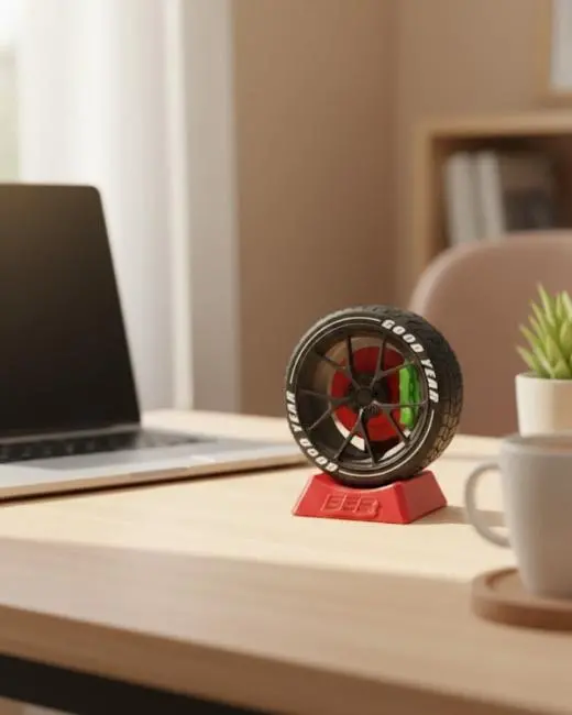 Ofis Masası İçin Jant Temalı Dekoratif Masa Üstü Aksesuar