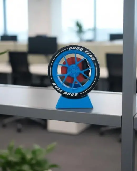 Otomobil Jant Görünümlü Masa Üstü Ofis Süsü